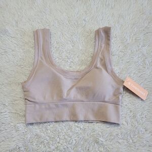 NWT Thirdlove Third Love Sports Bra Women's Small Athletic Wireless Neutral